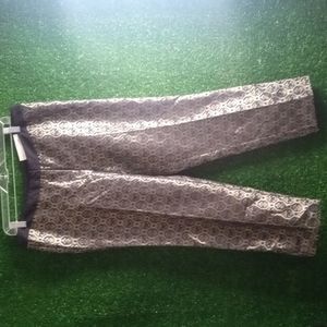 Worthington gold metallic pants